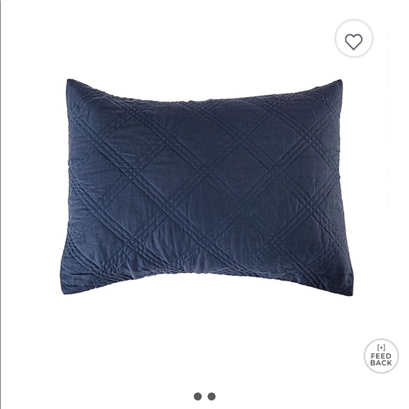 Levtex Home navy standard sham - Picture 6 of 6